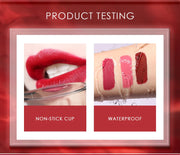 Luxe Liquid Lipgloss & Matte Lipstick – 37 Colors, Waterproof, Long-Lasting Lipstick Collection