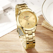 CURREN Gold Watch Women Watches Ladies Creative Steel Women's Bracelet Watches Female Clock Relogio Feminino Montre Femme - Luxe Ladies Moda