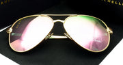 High Quality Pilot Sunglasses Women Polarized UV400 Sunglass Mirror Vintage Sun Glasses 2020 Sunglasses Woman okulary With Box - Luxe Ladies Moda