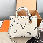 Mirror quality Designer bag tote Luxury handbag onthegotote embossed leather shop bags for Women mens Clutch crossbody Shoulder Bag handle weekend mother bags