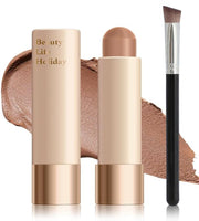 Cool Toned Contour Stick – Smooth Cream Bronzer, Gray Brown