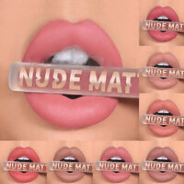 "Nude Matte Liquid Lipstick" - Luxe Ladies Moda