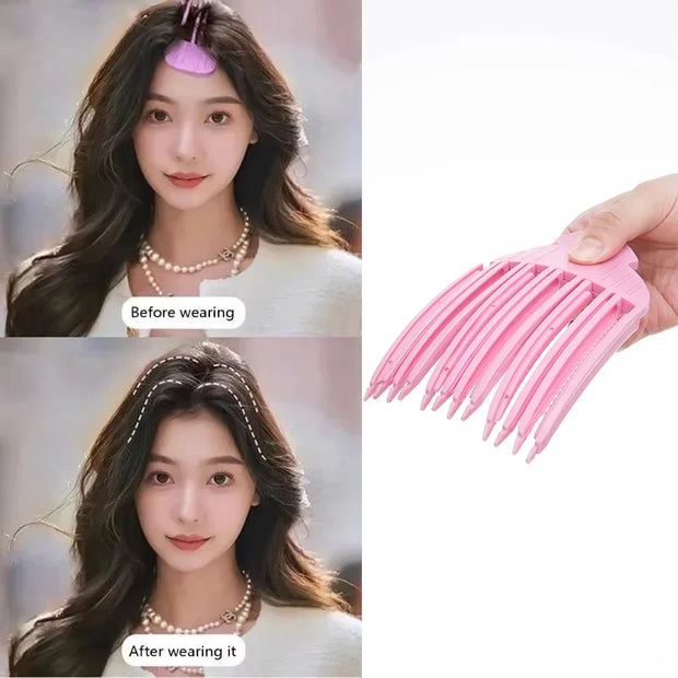 Heatless Hair Care Roots Natural Fluffy Hair Clip with Pointed Tail Comb No Heat Hair Curler Hair Styling Fluffiness Tool - Luxe Ladies Moda