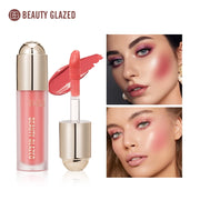 Glazed Velvet Matte Liquid Blush – Long-Lasting Natural Cheek Tint - Luxe Ladies Moda
