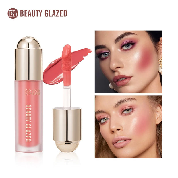 Glazed Velvet Matte Liquid Blush – Long-Lasting Natural Cheek Tint - Luxe Ladies Moda