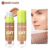 Flawless All Day: 8 Color Waterproof Concealer Foundation For Women Makeup Full Coverage Long Lasting Moisturizing