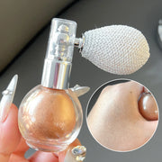 Diamond Highlighter Powder Spray Waterproof High Gloss Glitter Body Bronzer Highlight Powder Face Contour Illuminator Makeup - Luxe Ladies Moda