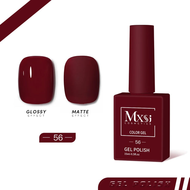 15ml Gel Nail Polish Neon Brown Royal Blue Red Green Pastal Nude Nail Art Varnish Gel Lacquer Top Coat UV Gel Nail Not Set