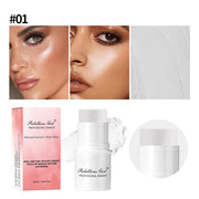 Blush Contour Highlighter Stick for Cheeks Eyes Lip Lightweight Dewy Finish Blush Stick Contour Natural Blusher Stick Makeup Set - Luxe Ladies Moda