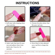 24pcs French False Nails Pink Flowers Short Coffin Fake Nail Tips for Girl Wearable Sweet Korean Simple Nude Pink Press on Nails - Luxe Ladies Moda