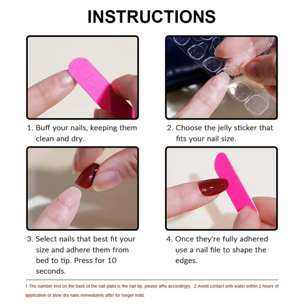 24pcs French False Nails Pink Flowers Short Coffin Fake Nail Tips for Girl Wearable Sweet Korean Simple Nude Pink Press on Nails - Luxe Ladies Moda