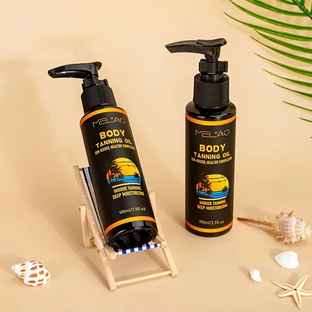 Tanning Oil Tanned Intensifier Get a Faster, Darker Sun Tan From Packed with Ultra Moisturizing Oils to Keep Skin Hydrated