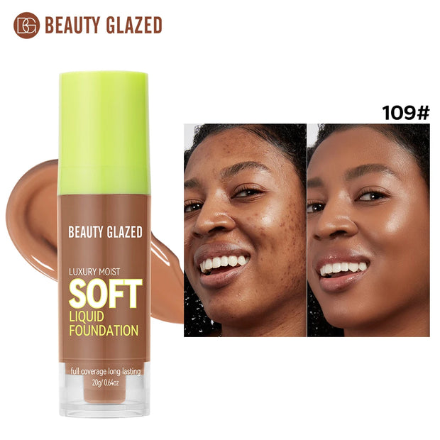 Flawless All Day: 8 Color Waterproof Concealer Foundation For Women Makeup Full Coverage Long Lasting Moisturizing