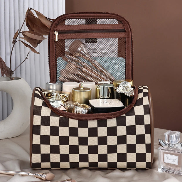 Waterproof Travel Toiletry Bag Women Cosmetic Case Ladies Makeup Bag Beauty Wash Pouch Handbag Organizer - Luxe Ladies Moda