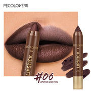 Fine Tip Lip Liner Pen Soft Mist Matte Lip Crayon Sexy Brown Red Lipstick Pencil Lip Contouring Lipliner Outline Tint Cosmetic - Luxe Ladies Moda
