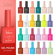 15ml Gel Nail Polish Neon Brown Royal Blue Red Green Pastal Nude Nail Art Varnish Gel Lacquer Top Coat UV Gel Nail Not Set