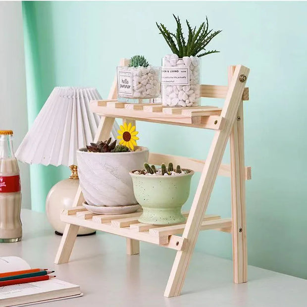 Office minimalist desktop storage rack dormitory desk storage and organization rack double-layer wooden table top storage rack - Luxe Ladies Moda
