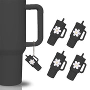 4pcs Silicone Tumbler Keychain for Stanley Cup Tumbler Accessories Perfect fit for Most Brand Newest Model - Luxe Ladies Moda