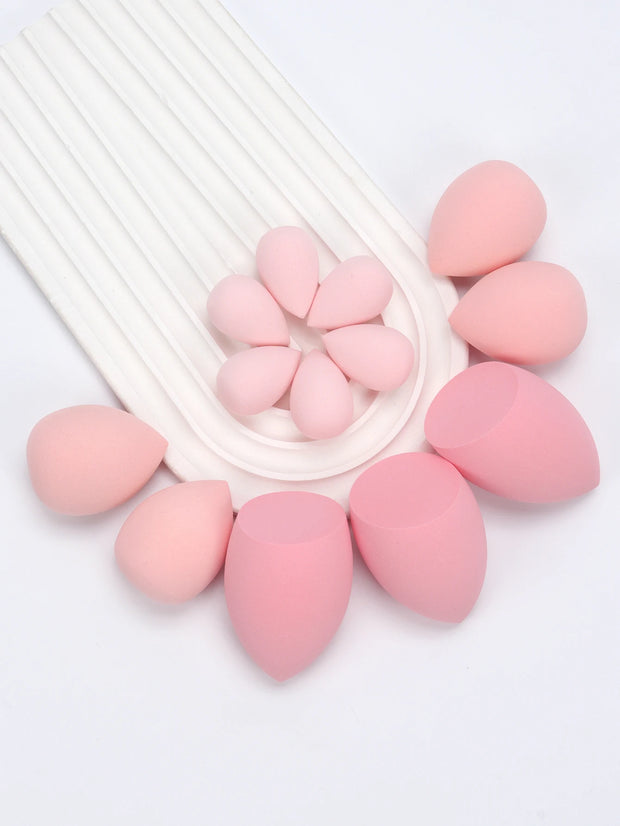 13pcs Large, Medium and Small Makeup Sponges, Which Become Larger When Exposed to Water, Do Not Contain Latex, Suitable for All Ski - Luxe Ladies Moda