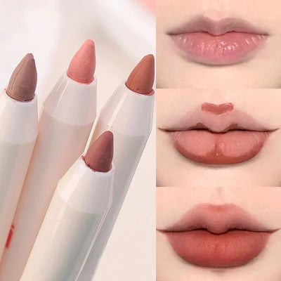 Nude Pink Lip Liner Pencil – Waterproof, Long-Lasting, and Smooth Contouring for 3D Lips - Luxe Ladies Moda