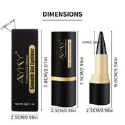 Matte Glitter Waterproof Eyeliner Stick Smudge Proof Black Single Head Solid Eyeliner Balm - Luxe Ladies Moda