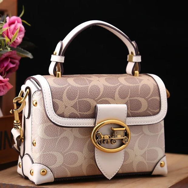 Small Square Bag for Women New Fashionable Handheld Small Bag Premium Single Shoulder Crossbody Bag