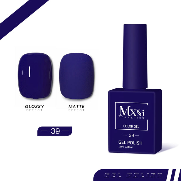 15ml Gel Nail Polish Neon Brown Royal Blue Red Green Pastal Nude Nail Art Varnish Gel Lacquer Top Coat UV Gel Nail Not Set