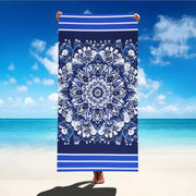 Print Sea Beach Towel Quick-Dry Washable Beach Towels Sandproof Portable Beach Towels For Travel Swimming Camping Beach - Luxe Ladies Moda