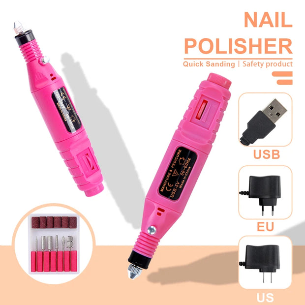 Nail Set Nail Gel Tools Kit 54W Nail Lamp 18/12/7 Colors UV Gel Nail Polish Kit Contains Nail Drill Machine Nail Kit
