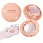 Face Highlighter Palette – Pearl Shimmer Glow Powder
