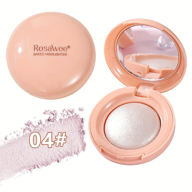 Face Highlighter Palette – Pearl Shimmer Glow Powder