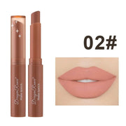 Matte, non-fading moisturizing lipstick Velvet matte finish, waterproof, and long-lasting. Resistant to fading and smudging. - Luxe Ladies Moda