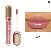 Mirror Pearl Lip Gloss Waterproof Long Lasting Moisturizing Lipstick Shine Glitter Lip Gloss Women Makeup Cosmetic - Luxe Ladies Moda