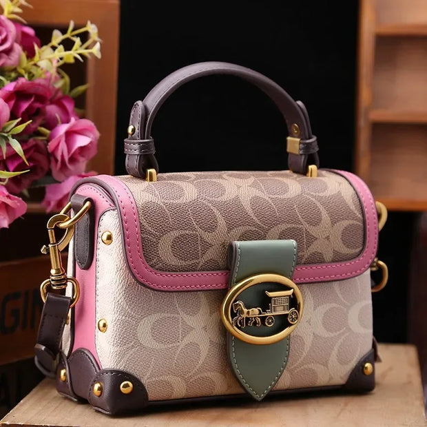 Small Square Bag for Women New Fashionable Handheld Small Bag Premium Single Shoulder Crossbody Bag
