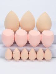 13pcs Large, Medium and Small Makeup Sponges, Which Become Larger When Exposed to Water, Do Not Contain Latex, Suitable for All Ski - Luxe Ladies Moda