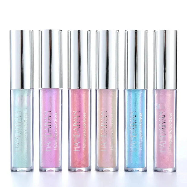 Moisturizing Glitter Lip Gloss with Long-lasting Glossy Finish for Hydrated Lips - Lipstick and Lip Balm Combo