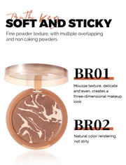 Mousse Bronzer – Matte Cement Brown Contour for Natural 3D Definition