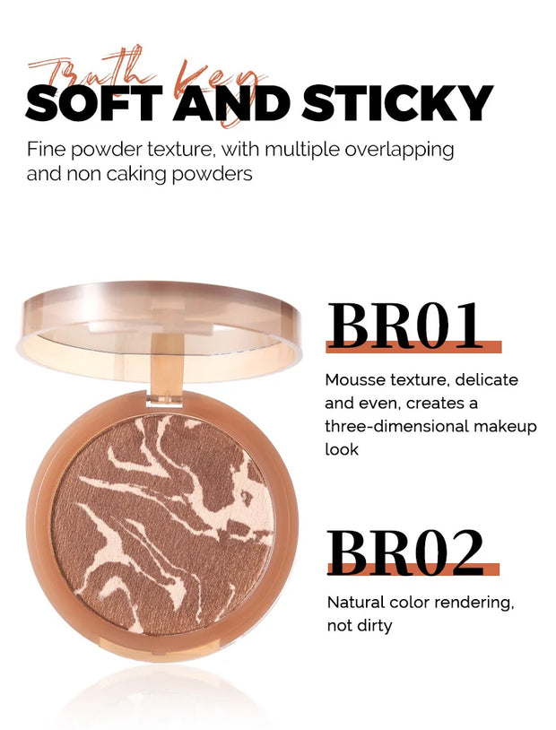 Mousse Bronzer – Matte Cement Brown Contour for Natural 3D Definition