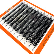 30D 40D 60D 80D Mixed Tray Individual Lashes 3D Russia Volume Eye Lashes Soft Natural Lashes Mink Lash Cluster False Eyelashes - Luxe Ladies Moda