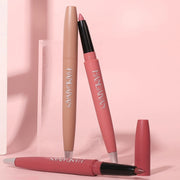 Handaiyan 6 Colors Matte Waterproof Velvet Nude Lipstick Pencil Lip Liner Sexy Red Pink Pigments Makeup Long Lasting