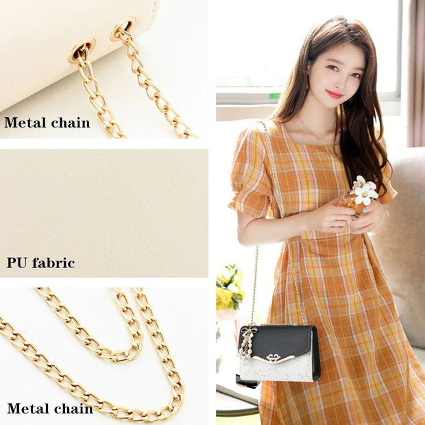 Fashion Messenger Bag Women Trendy Sequin Single Shoulder Bags Mobile Phone Pouch Ladies PU Leather Handbag with Tassel Pendant - Luxe Ladies Moda