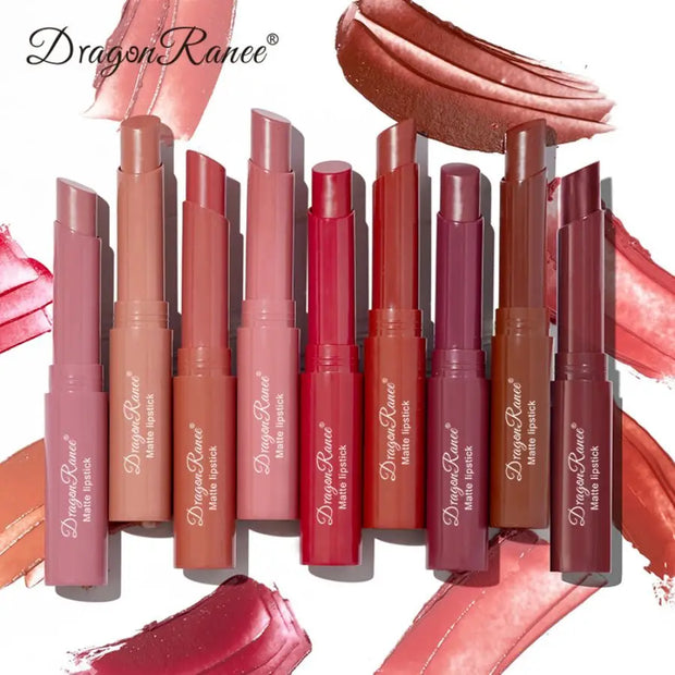 Matte, non-fading moisturizing lipstick Velvet matte finish, waterproof, and long-lasting. Resistant to fading and smudging. - Luxe Ladies Moda