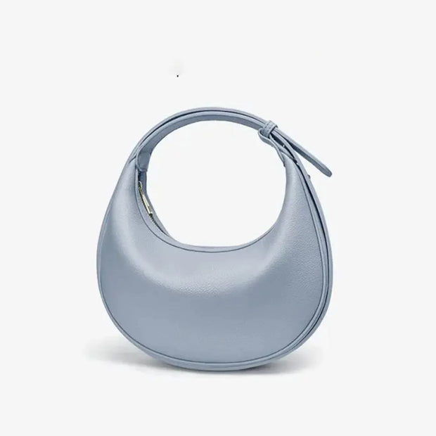 Women's dumpling bag, crossbody bag, shoulder bag, PU leather handbag, moon bag