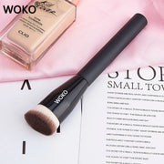 Flat Top Foundation Makeup Brushes Flat Angled Synthetic Hair Face Contour Foundation Liquid Cream Bronzer Buffing Makeup Tool - Luxe Ladies Moda