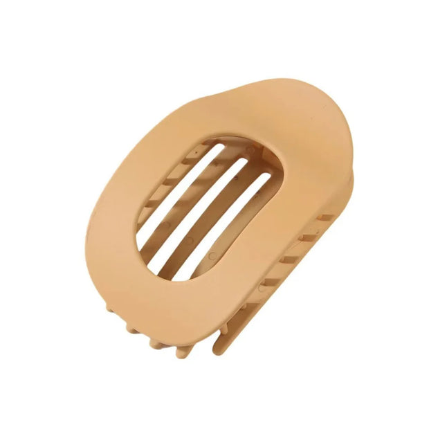 Elegant Bow Shark Clip Fashion Back Of Head Hair Clip Vintage Ponytail Fixed Hairgrips For Woman Simple Hollow Geometry Hairpin