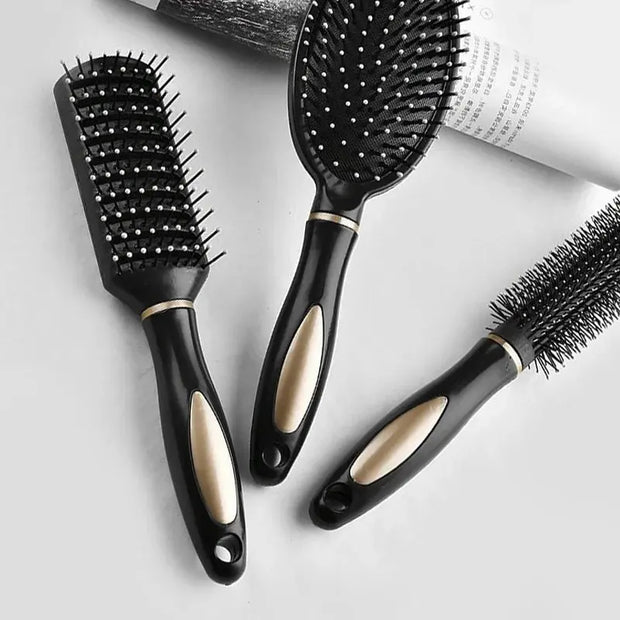 Air Bag Anti Static Comb Plastic Massage Anti Static Hair Brush Practical Care SPA Head Massager Household Curly Hair Hair Comb - Luxe Ladies Moda