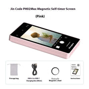 Smartphone Vlog Selfie Monitor Screen Magnetic Phone Rear Camera For Selfie Vlog Live Stream For Android Iphone Custom - Luxe Ladies Moda