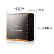 Makeup Loose Setting Powder Matte Mineral Oil-Control Long-Lasting Face Concealer Finishing Bronzer Contour for Black Dark Skin