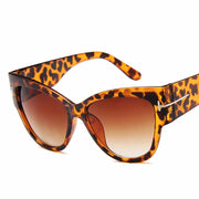Cat Eye Women’s Sunglasses – Oversized Gradient UV400 Fashion Shades - Luxe Ladies Moda