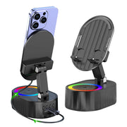 Cellphone Stand with Powerbank Bluetooth-Compatible Speaker Multi-Function Induction Phone Bracket - Luxe Ladies Moda